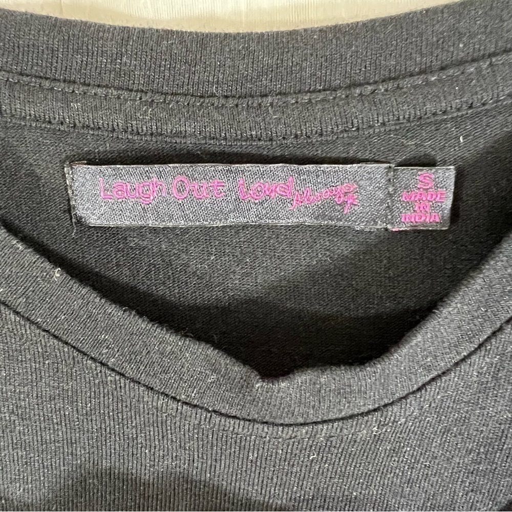 Laugh Out Loud Always Bunny Graphic Shirt Small - Picture 7 of 8
